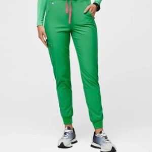 FIGS Safety Green Zamora joggers